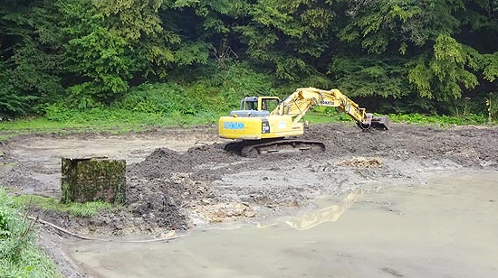 Aushub, Bodenbewegung und Geländemodellierung