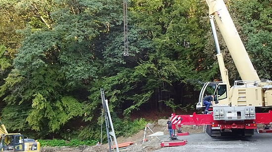 Aushub, Bodenbewegung und Geländemodellierung